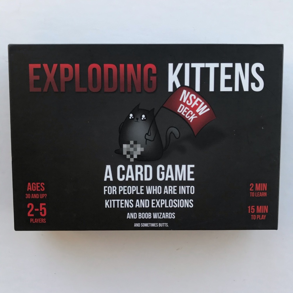 Exploding Kittens Card Game — NSFW Deck